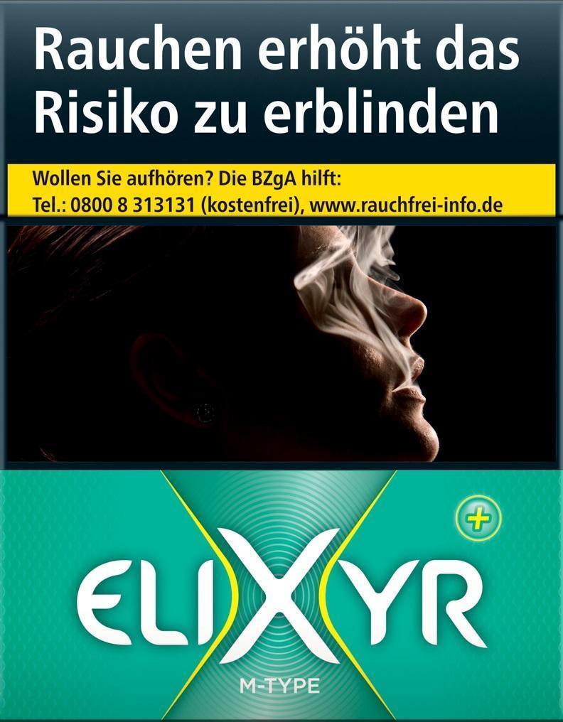 Elixyr Green Big Box XL M+ 9,00 EUR - 8 x 25 Zigaretten
