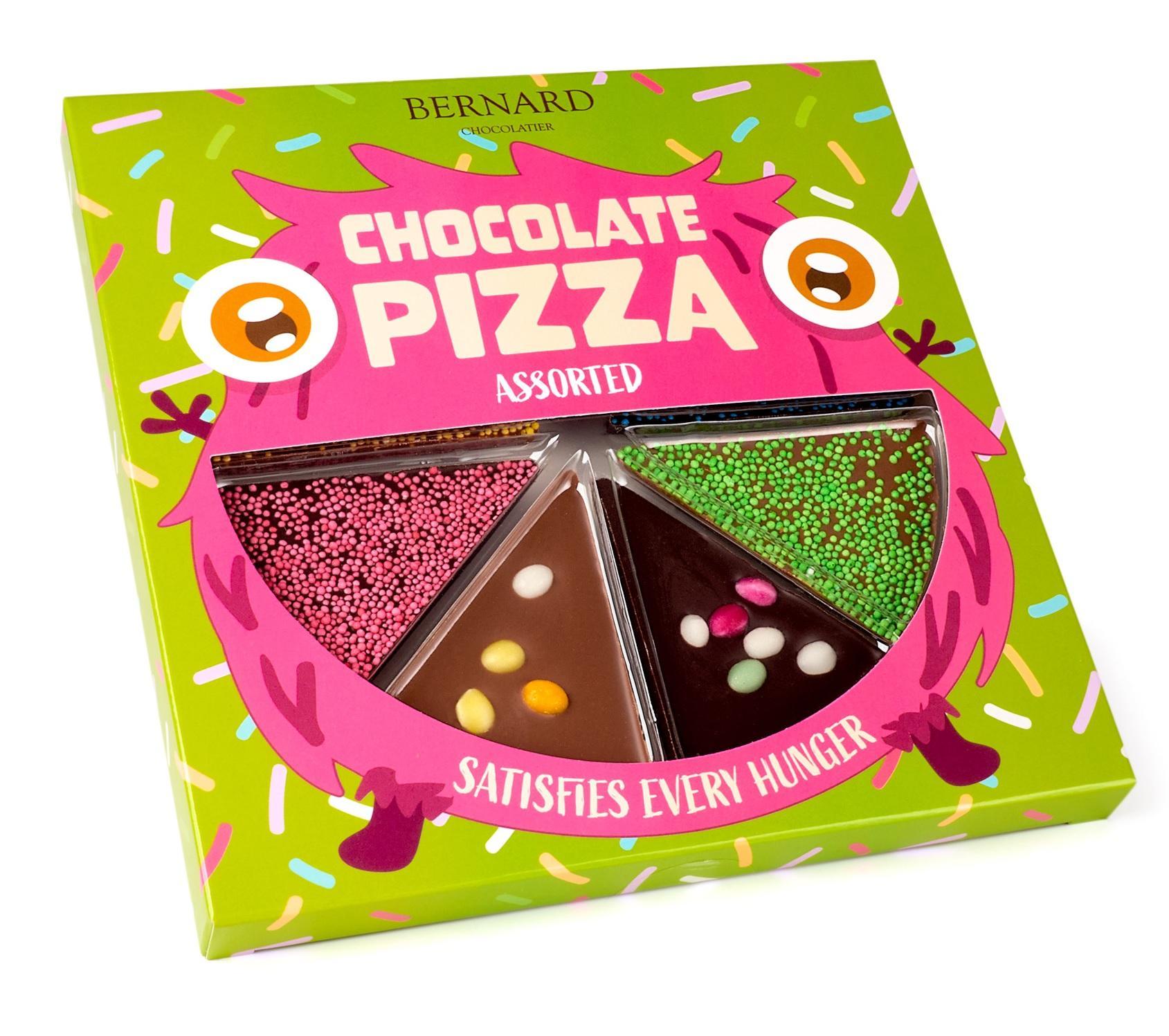 Bernard Chocolatier Chocolate Pizza 105g - Süße Geschenkidee