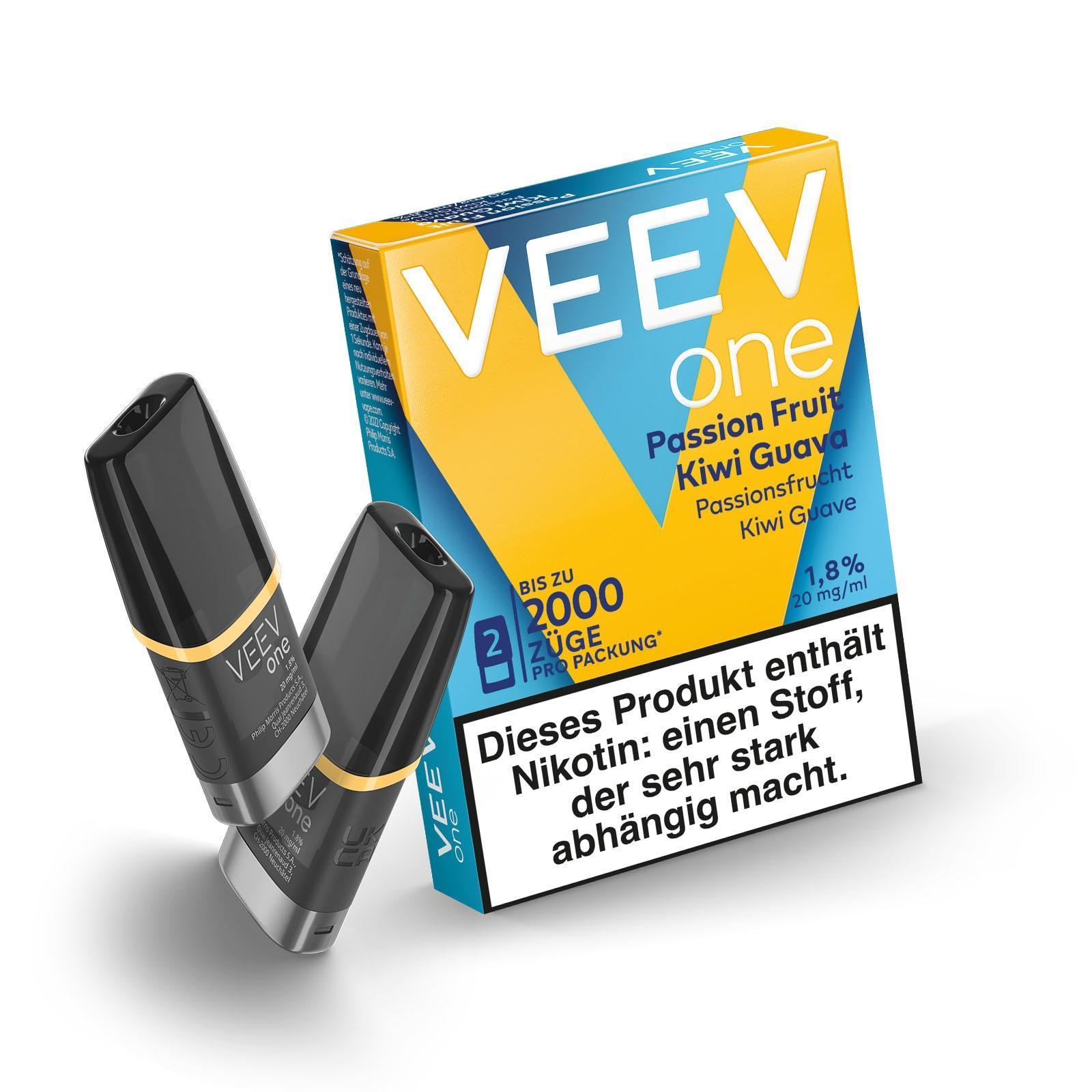 Veev One Pods Passionfruit Kiwi Guava - 2 Pods