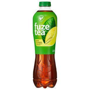 Fuze Tea Schwarzer Tee Lemongras - 6 x 1,25l Flasche