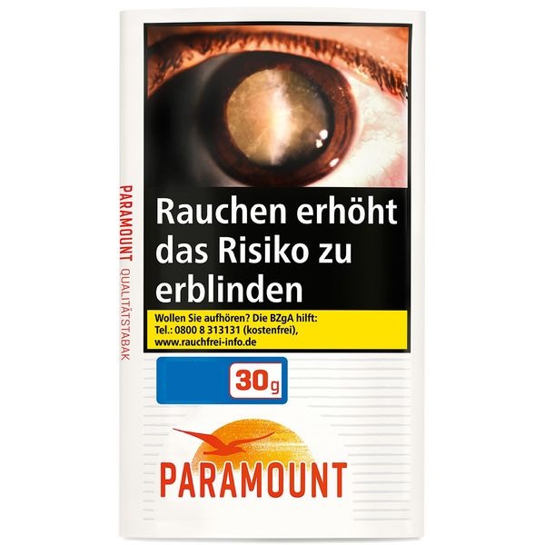 Paramount Red - 6x30g Tabak á 5,30 EUR
