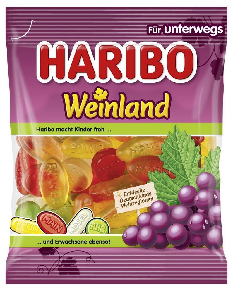 Haribo Weinland - 100g Beutel