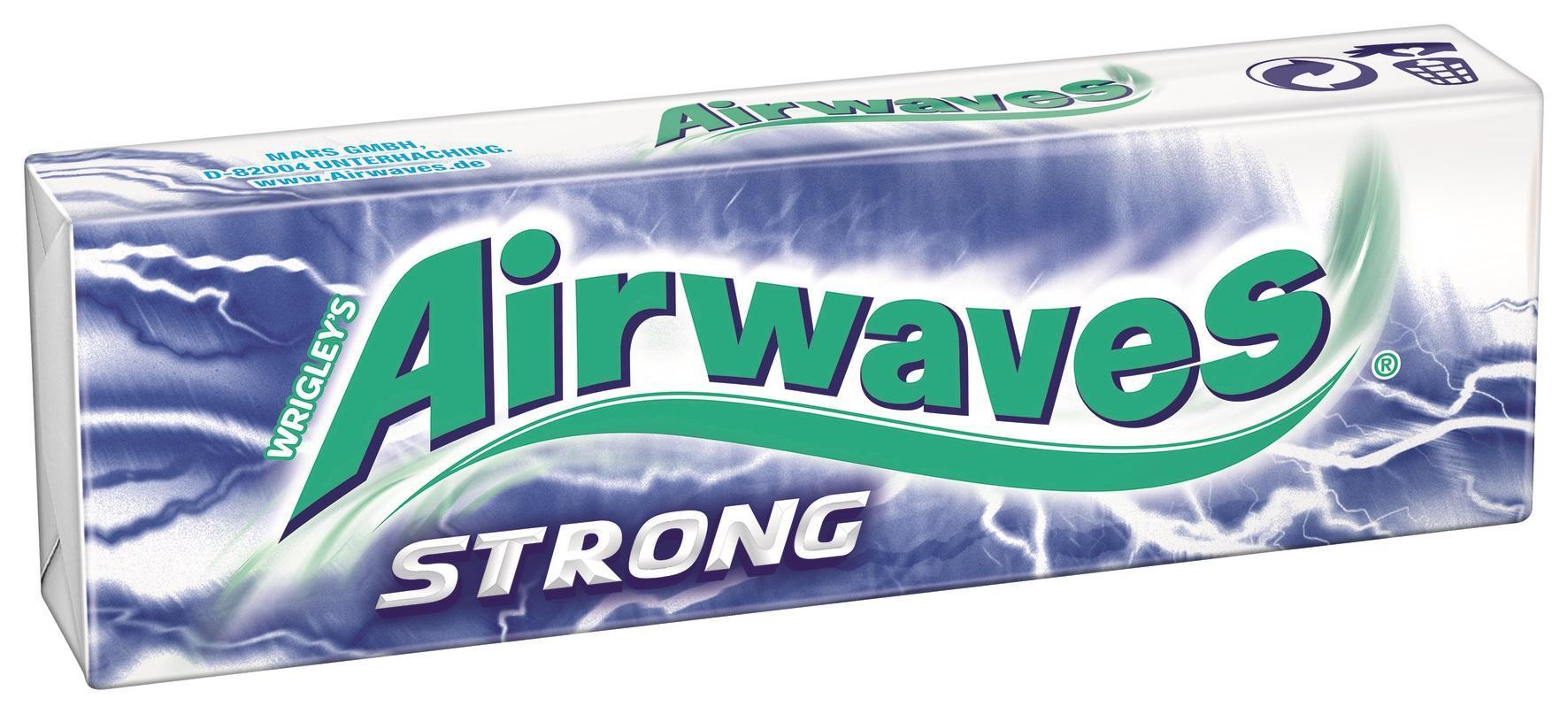 Wrigley Airwaves Strong - 30 x 12er Packung