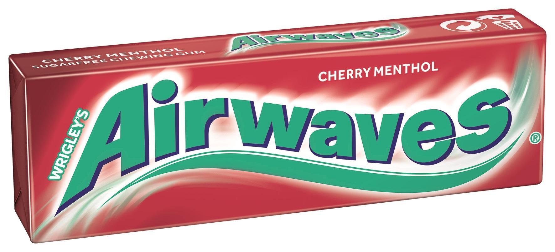 Wrigley Airwaves Cherry Menthol - 30 x 12er Packung