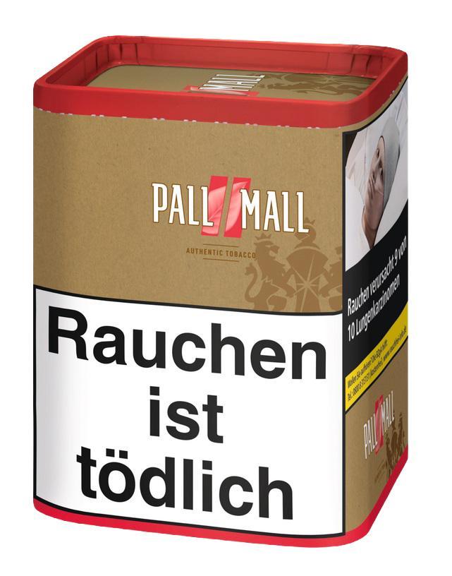 Pall Mall Authentic Red Tobacco XXL - 71g Dose á 24,95 EUR