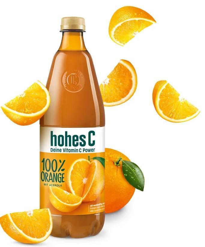 Hohes C Orange 1,0l - 6 x 1,0l Flasche