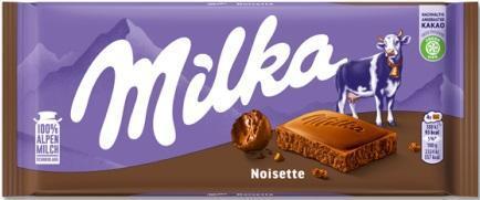 Milka Noisette 100g Tafel