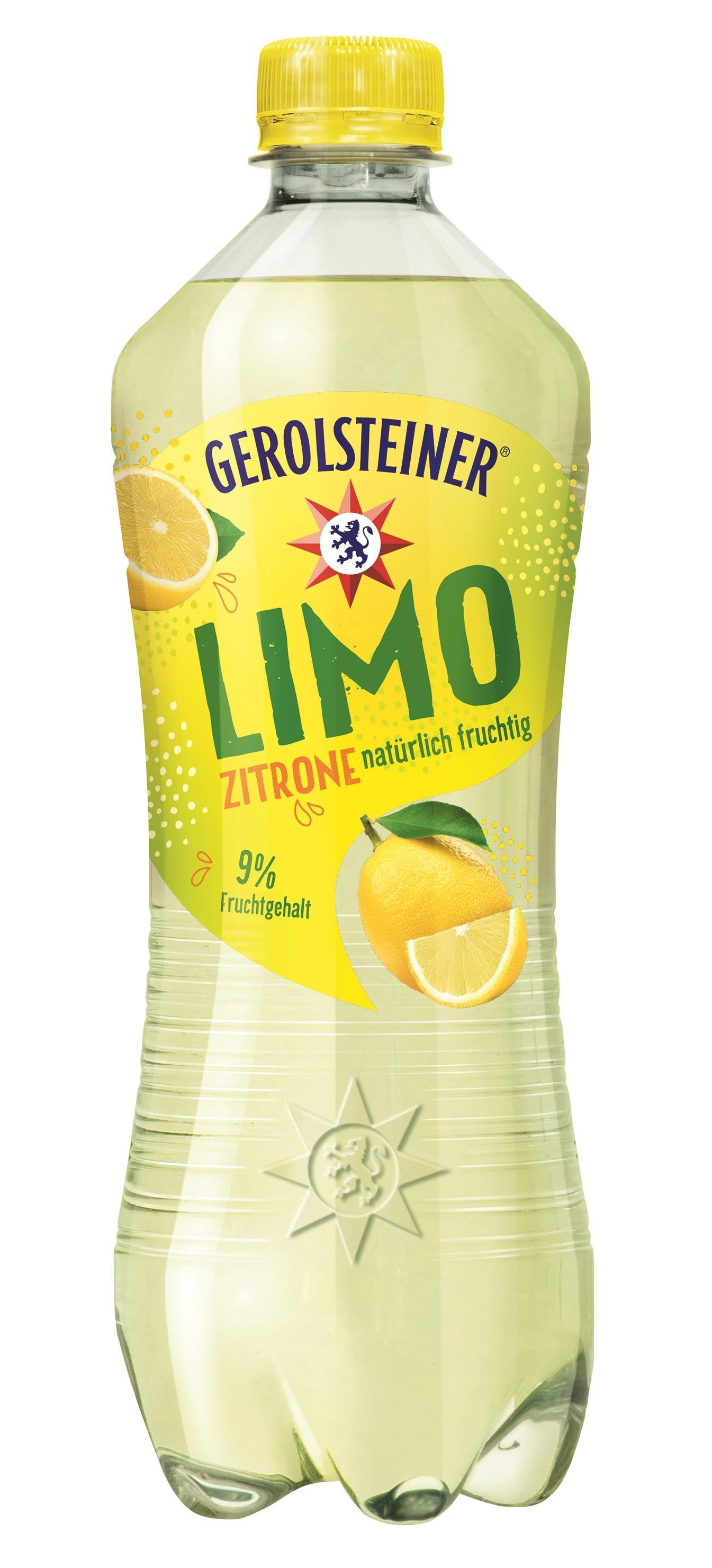 Gerolsteiner Zitronen Limonade - 6x0,75l Flaschen