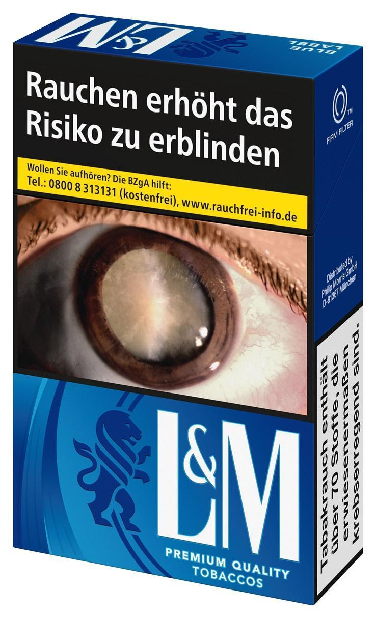 L & M Blue 8,60 EUR - 10 x 20 Zigaretten