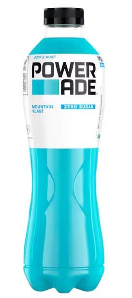 Powerade Mountain Blast Sport Zero - 6 x 1,0l Flasche