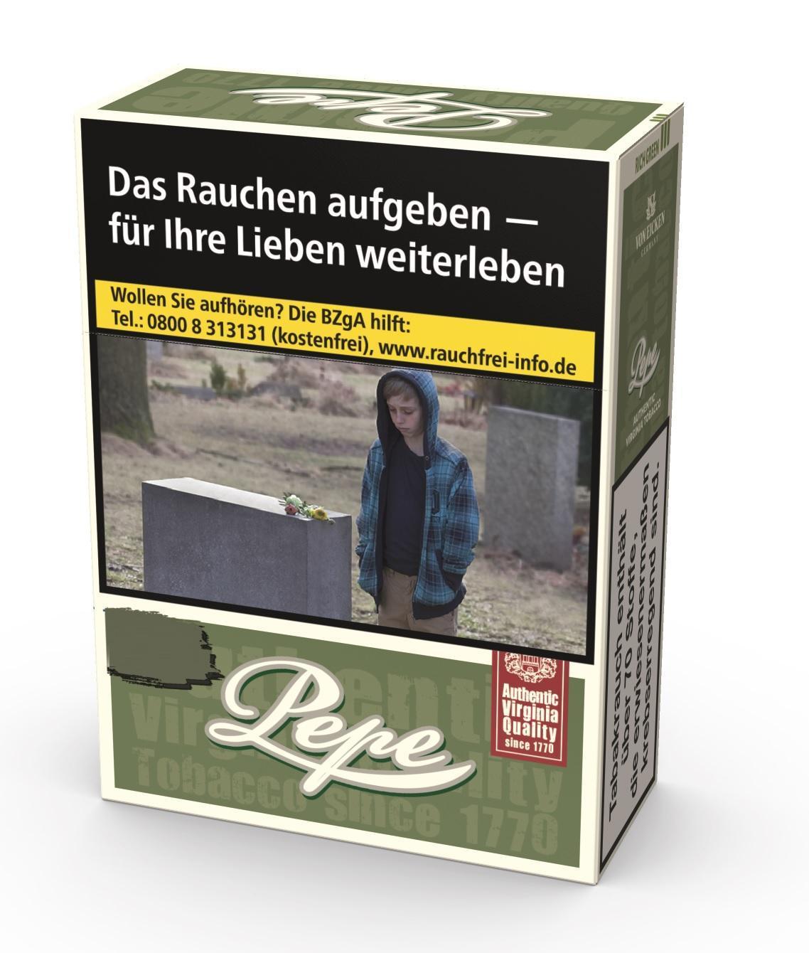 Pepe Rich Green Maxi XXL 11,00 EUR - 8 x 29 Zigaretten