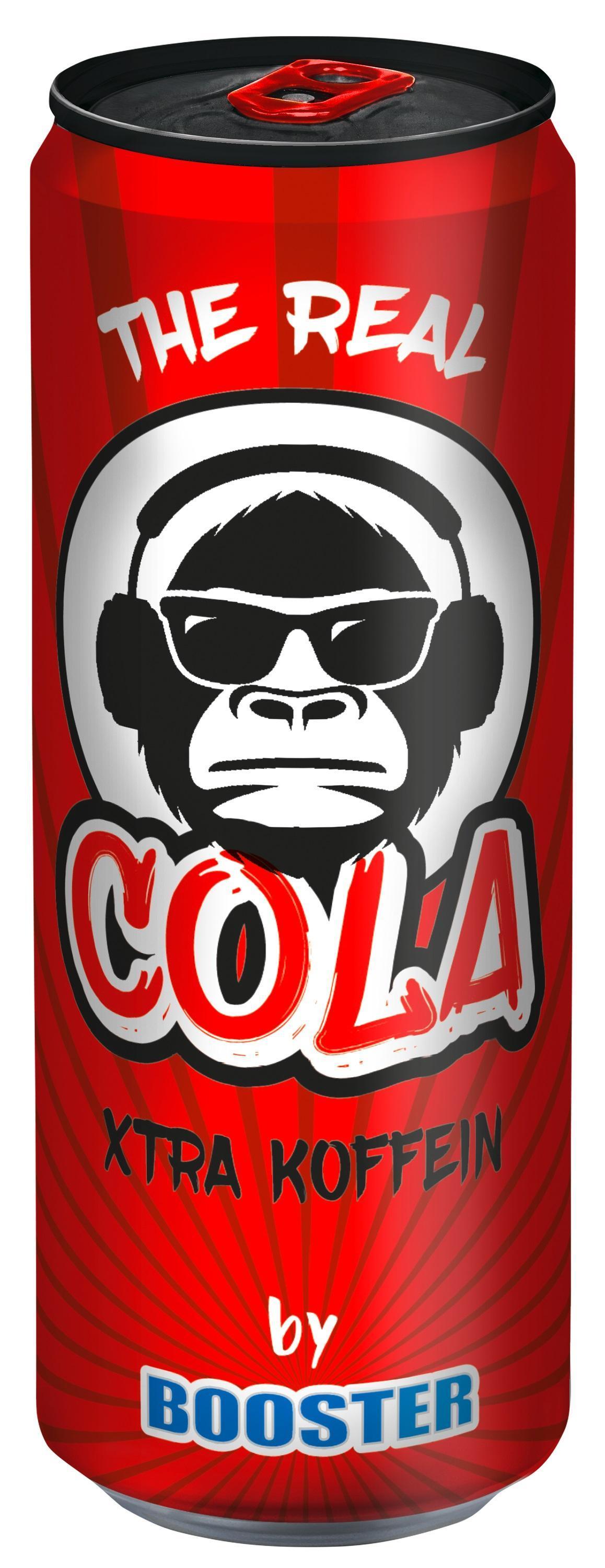 Booster The Real Cola - 12 x 0,33l Dose