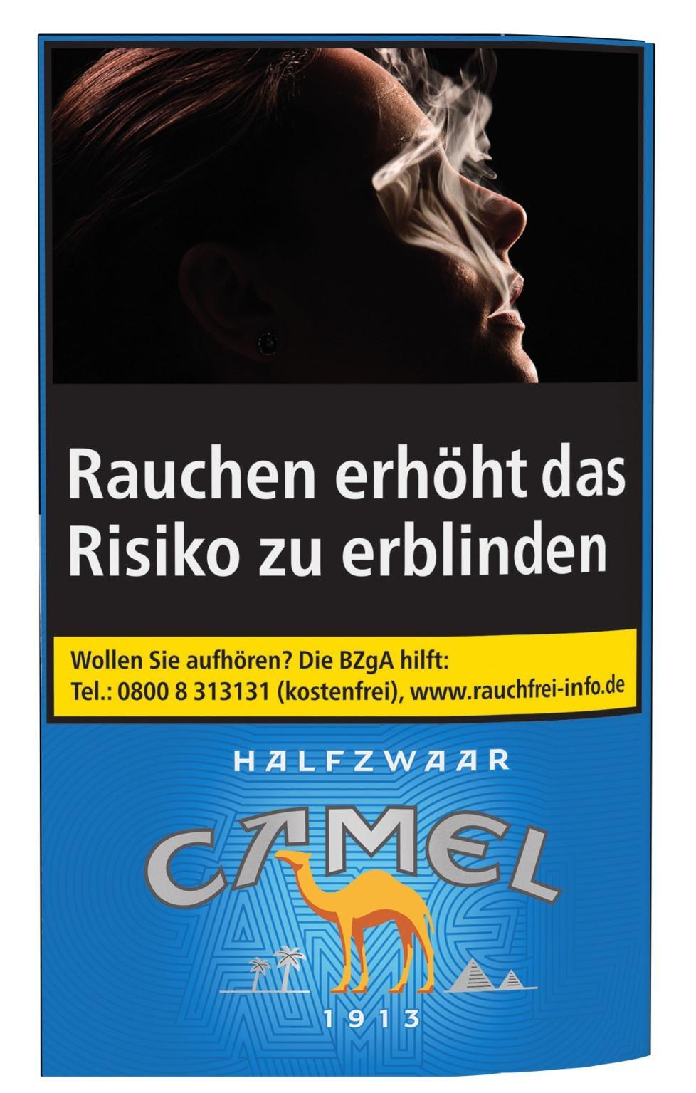 Camel Halfzware Tabak 10×50g á 10,00 EUR je Pouch
