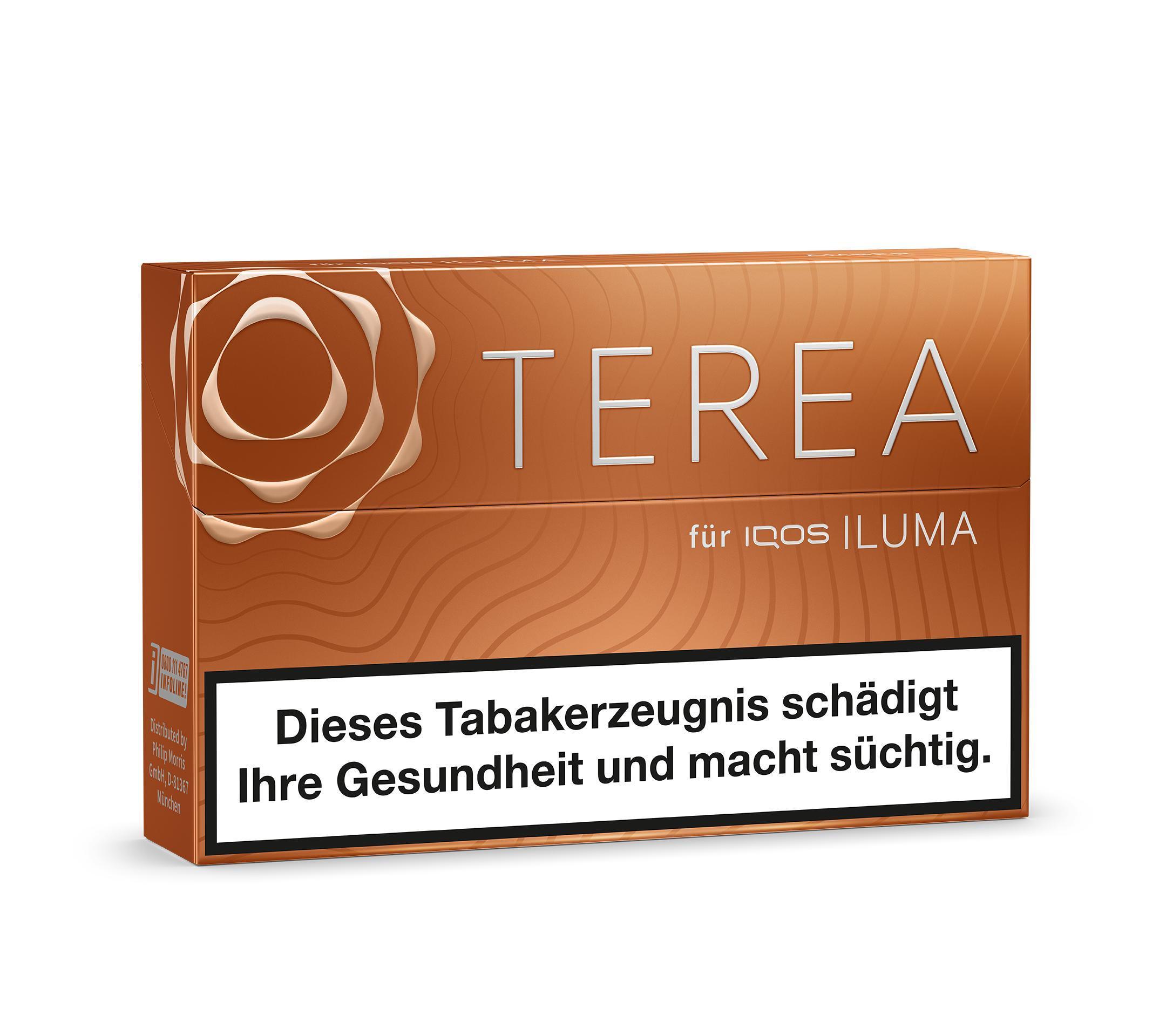 Terea Amber 7,50 EUR - 10 x 20 Sticks