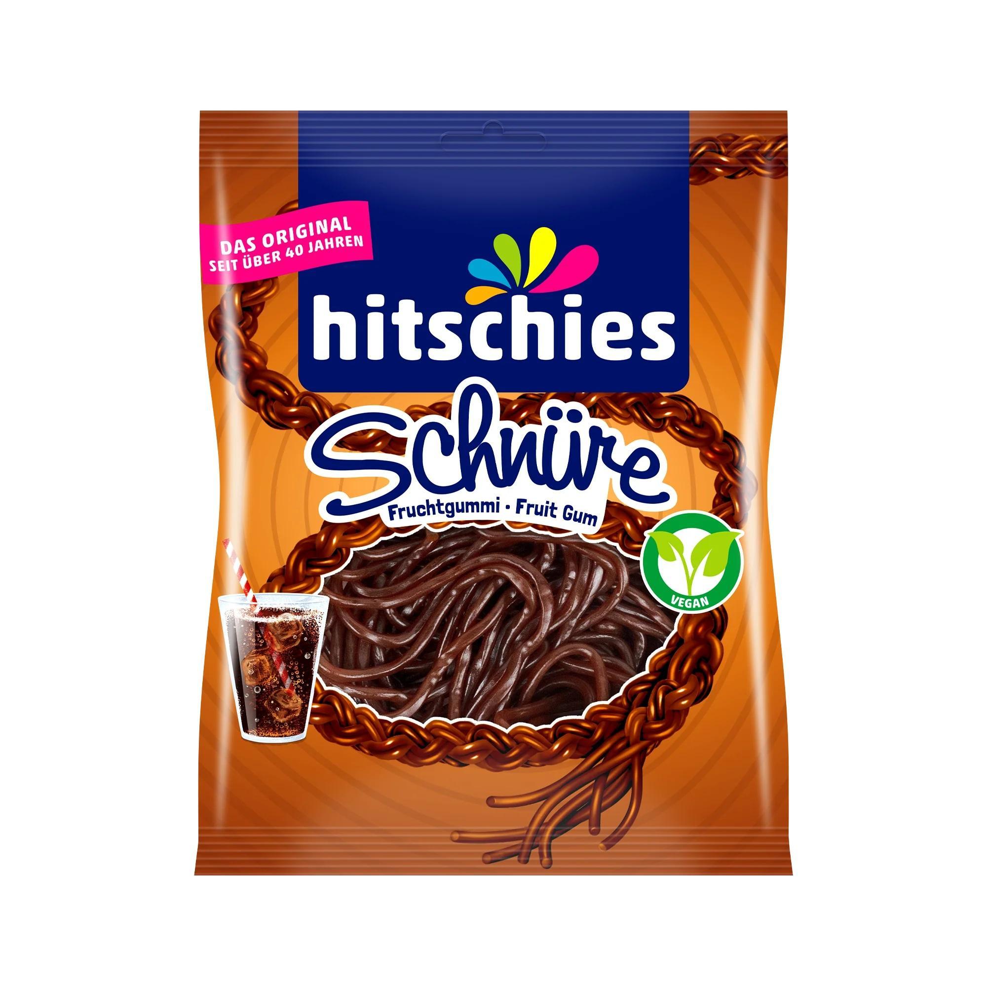 Hitschies Schnüre Cola - 125g Beutel