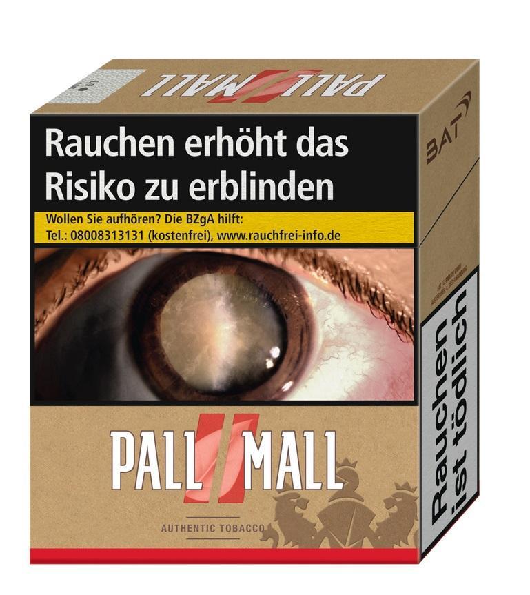 Pall Mall Authentic Red Xtra 8x35 Zigaretten á 14,00 EUR