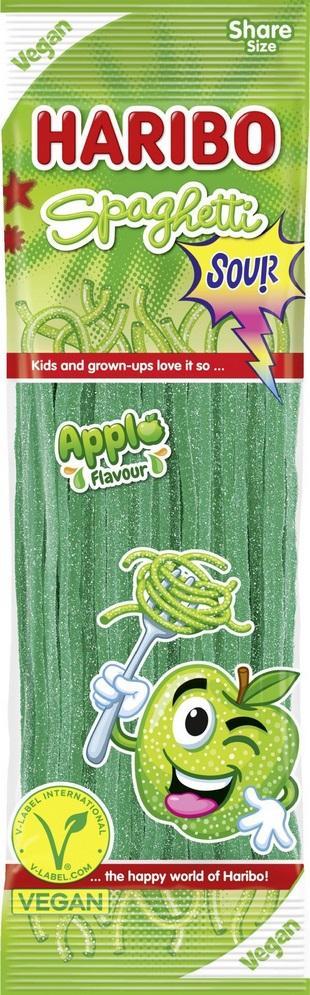 Haribo Spaghetti Apple Sour - 200g Beutel