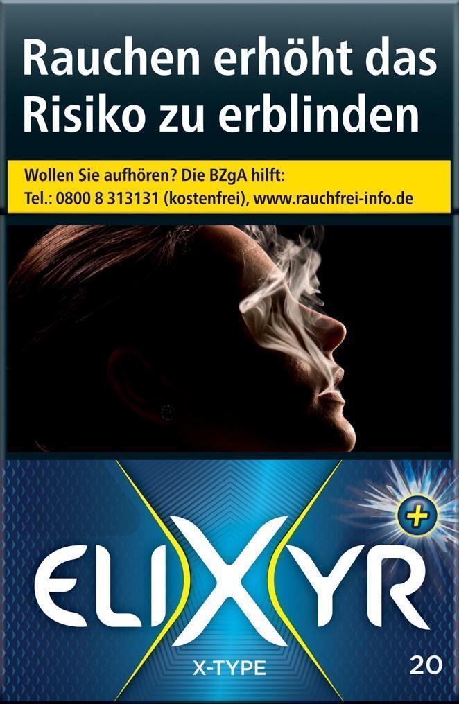 Elixyr Blue + X-Type L - 8x24Zigaretten á 9,00 EUR