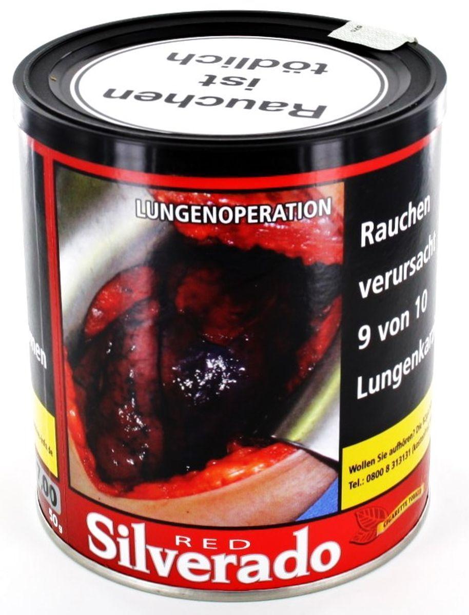 Silverado Wild Cut Red 50g - kräftiger Pfeifentabak in der Dose