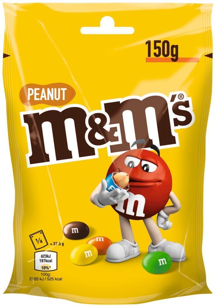 M&Ms Peanut - 150g Beutel