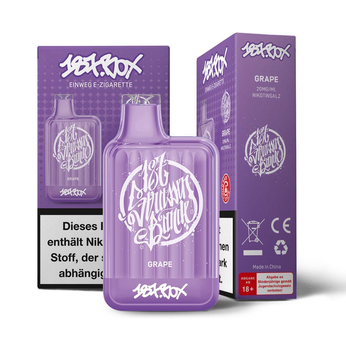 187 Strassenbande Box Grape 20mg