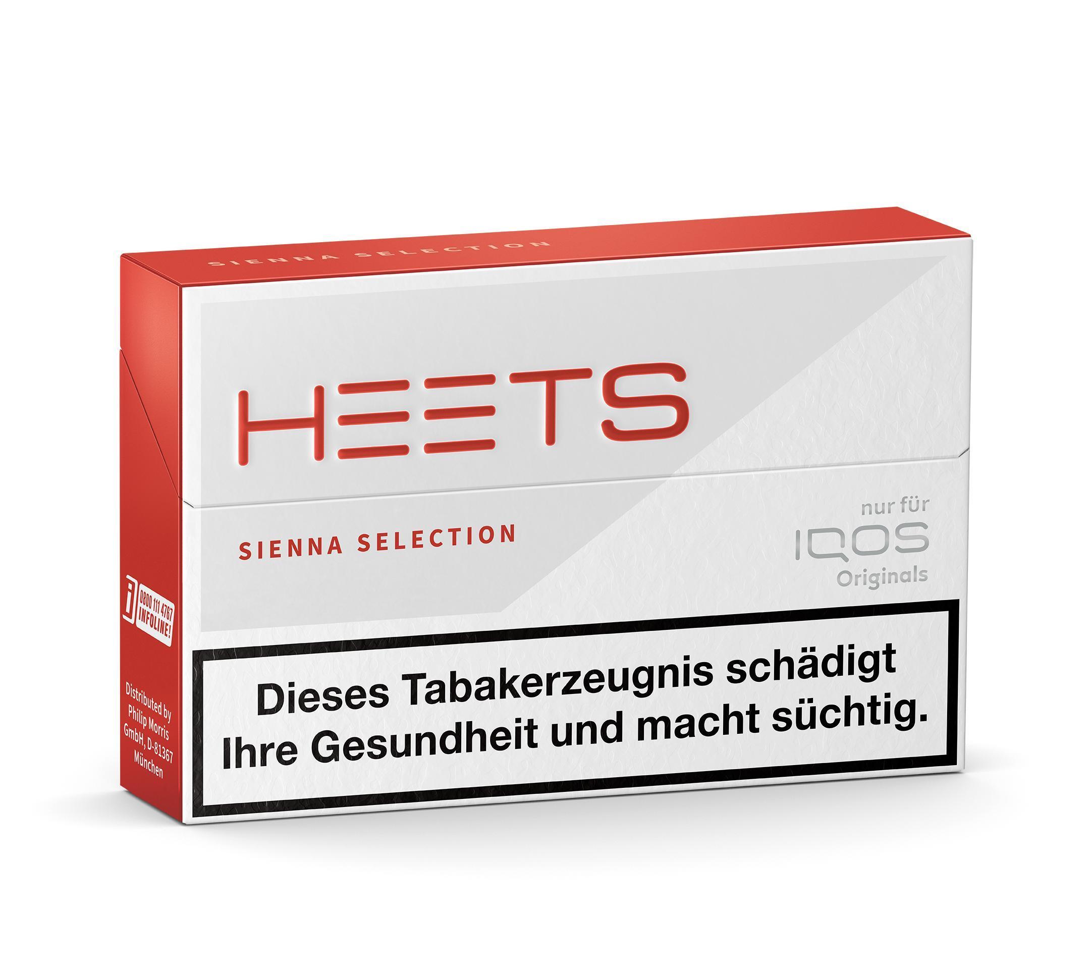 Heets Sienna Selection 7,50 EUR - 10 x 20 Sticks