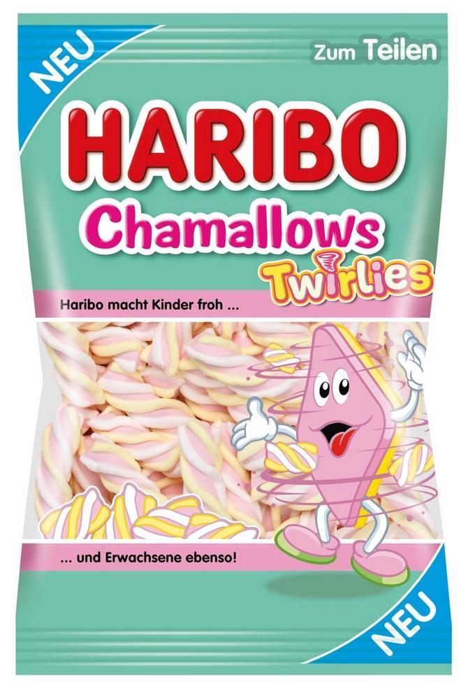 Haribo Chamallows Twirlies - 200g Beutel