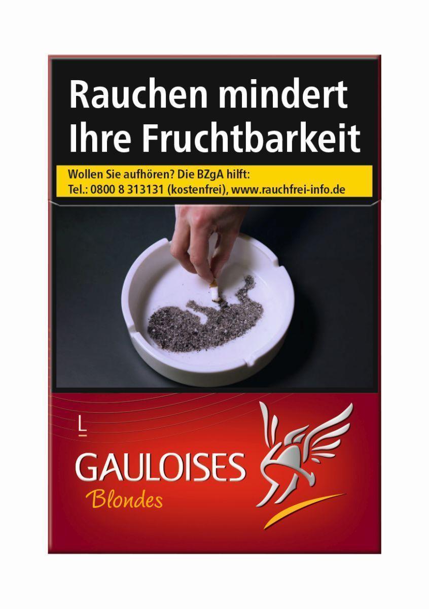 Gauloises Blondes Rot 9,00 EUR - 10 x 20 Zigaretten