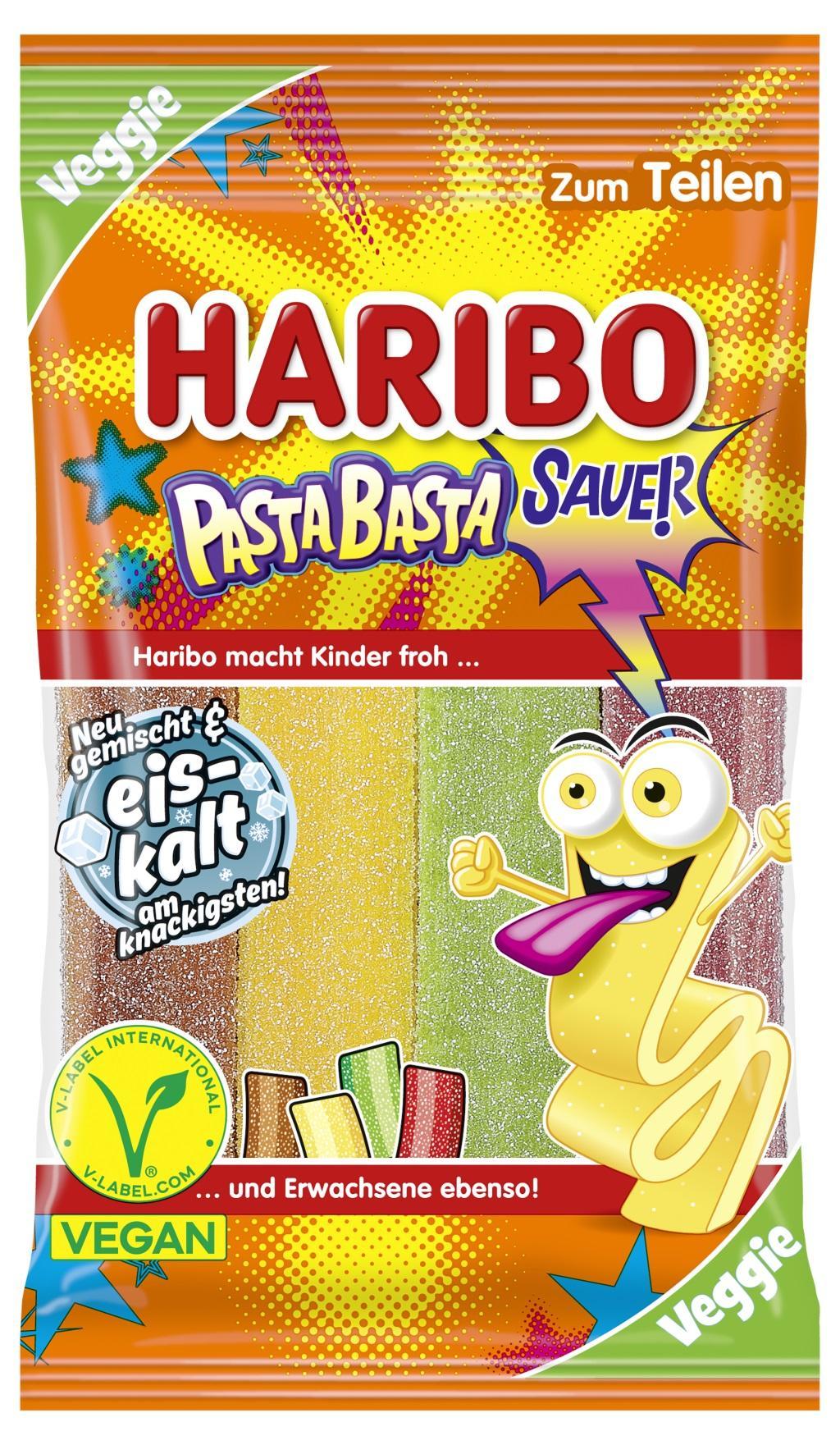 Haribo Pasta Basta Sauer Veggie - 160g Beutel