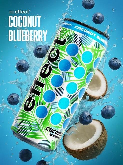 Effect Energy Coconut Blueberry - 24 x 0,33l Dose