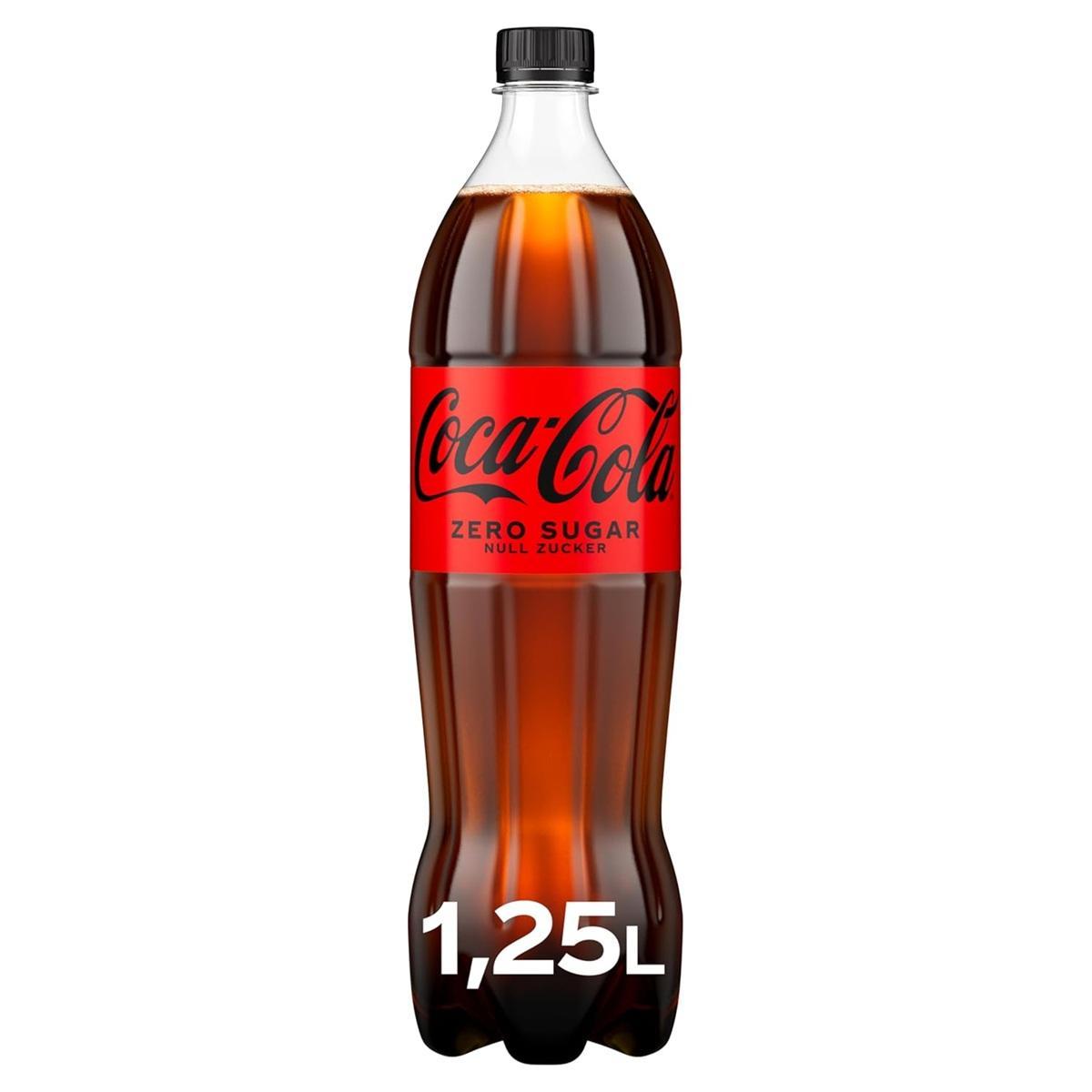 Coca Cola Zero - 6 x 1,25l Flasche