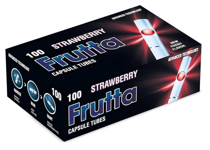 Frutta Zig. Hülsen 100er Strawberry - 5 x 100 Stück