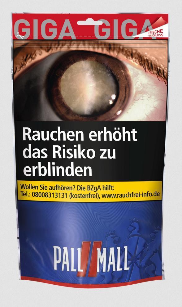 Pall Mall Red Giga 95g Beutel á 29,95 EUR
