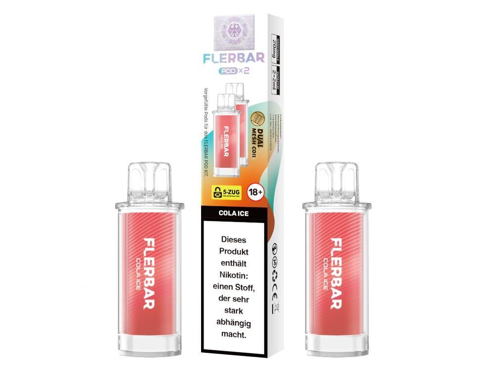 Flerbar Pod Cola Ice 20 mg Pods - 10x2 Stück