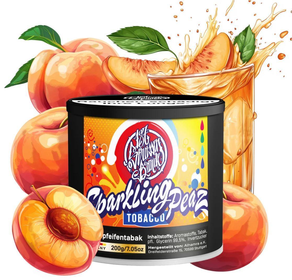 187 Strassenbande Sparkling Peaz#45 - 200g Shishatabak