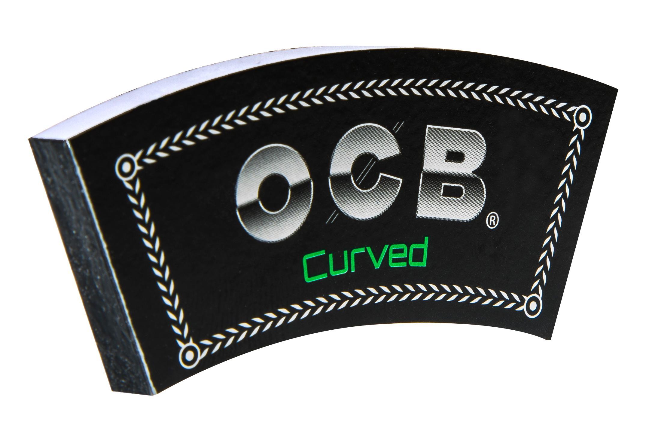 OCB Black Curved Filter Tips - 1 x 20 Stück
