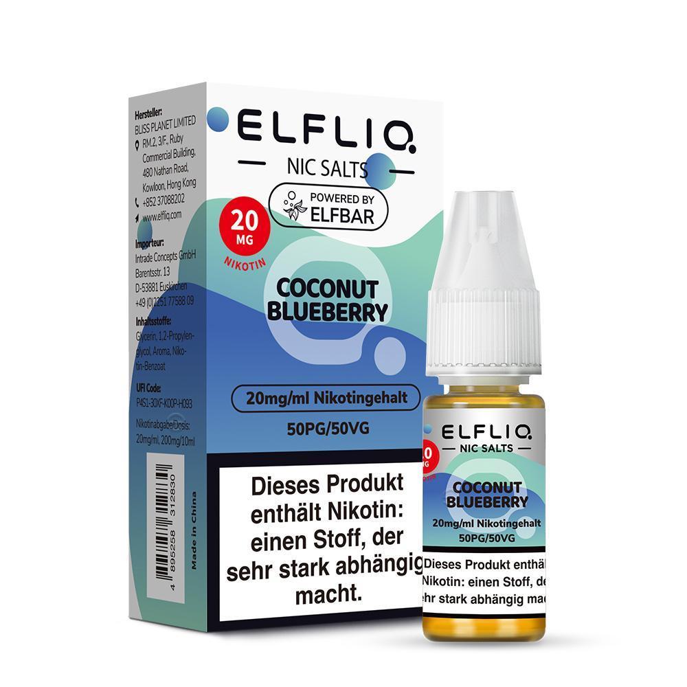 ElfBar ElfLiq Coconut Blueberry 20mg/10 ml - 1x10 Stück