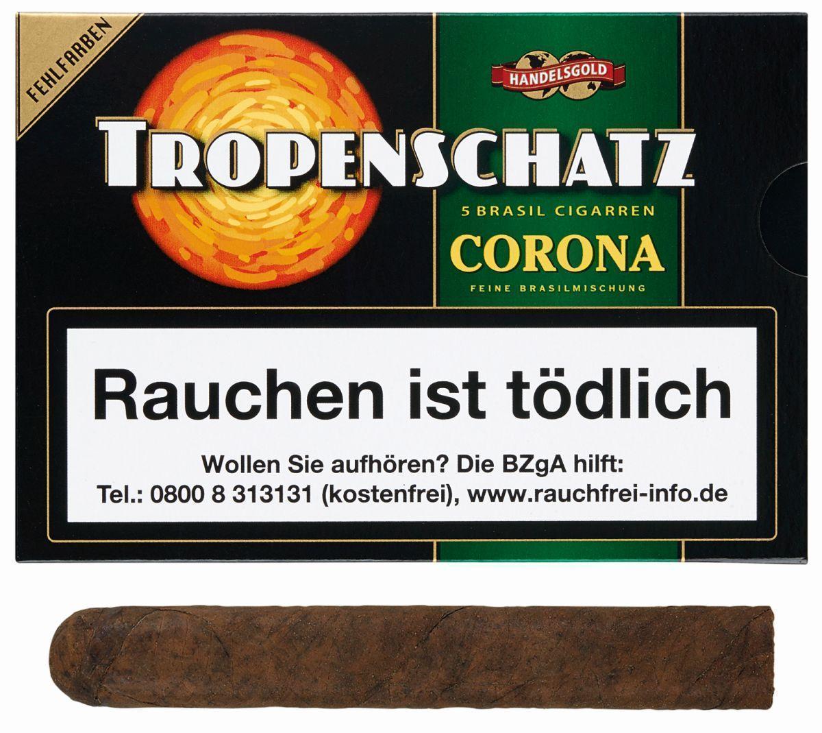 Tropenschatz Brasil 824F - 10 x 5 Zigarren á 4,70 EUR