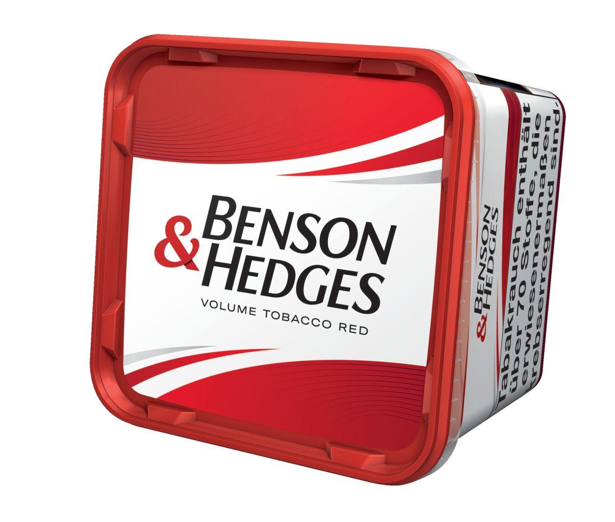 Benson & Hedges Red Volumen Tabak Tera Box