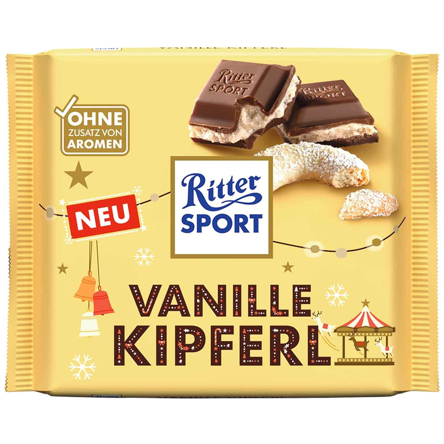 Ritter Sport Vanillekipferl - 100g Tafel