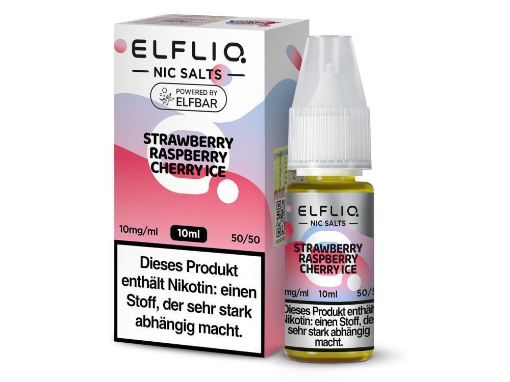 ElfBar ElfLiq Straw Rasp Cher 10mg/10 ml - 1x10 Stück