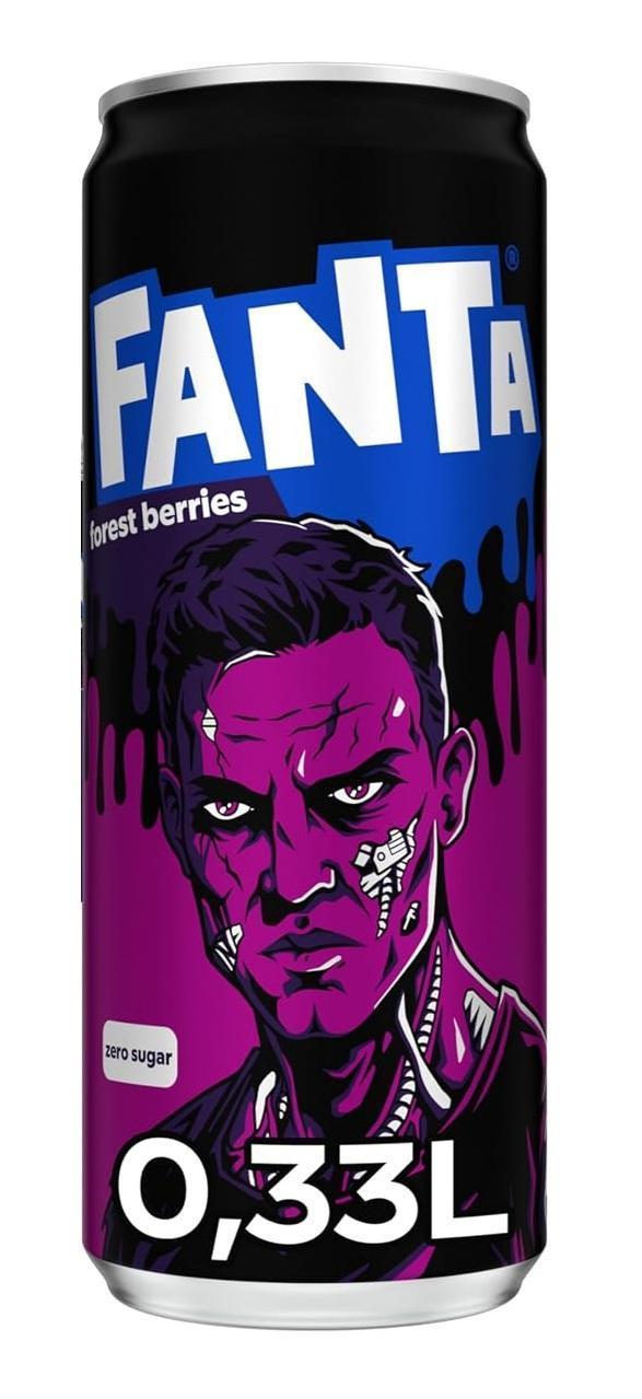 Fanta Forest Berries Zero - 24x0,33l Dose
