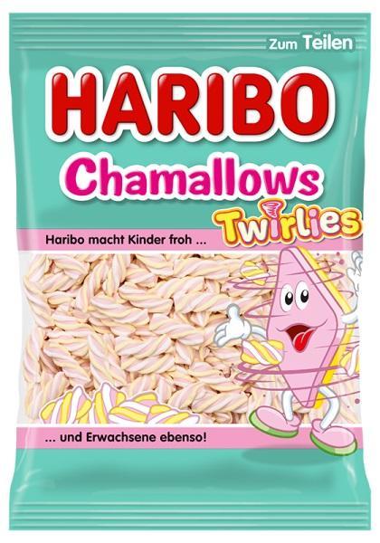 Haribo Chamallows Twirlies - 200g Beutel