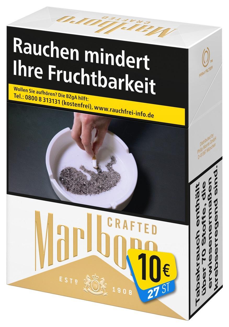 Marlboro Crafted Gold - 8x27 Zigaretten á 10,00 EUR
