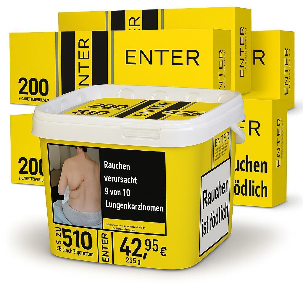 Enter Red Angebot 1x Enter Red Box 255g + 5x Hülsen