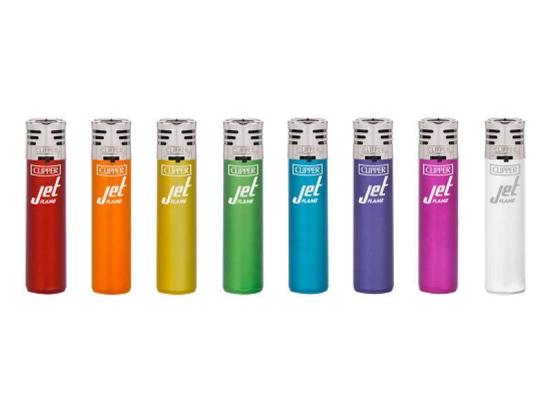 Clipper Jet Flame Crystal Rainbow - 1x48 Feuerzeuge