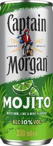 Captain Morgan & Mojito 10% - 12x0,33l Dosen
