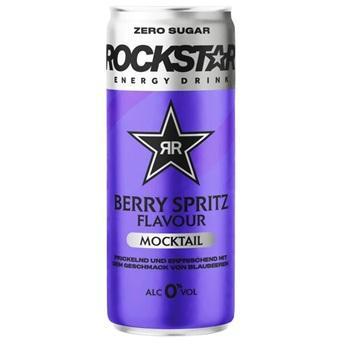 Rockstar Zero Berry Spritz Mocktail - 12 x 0,5l Dose