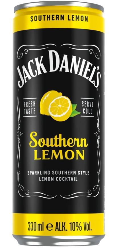 Jack Daniel's Southern Lemon - 12×0,33l Dose