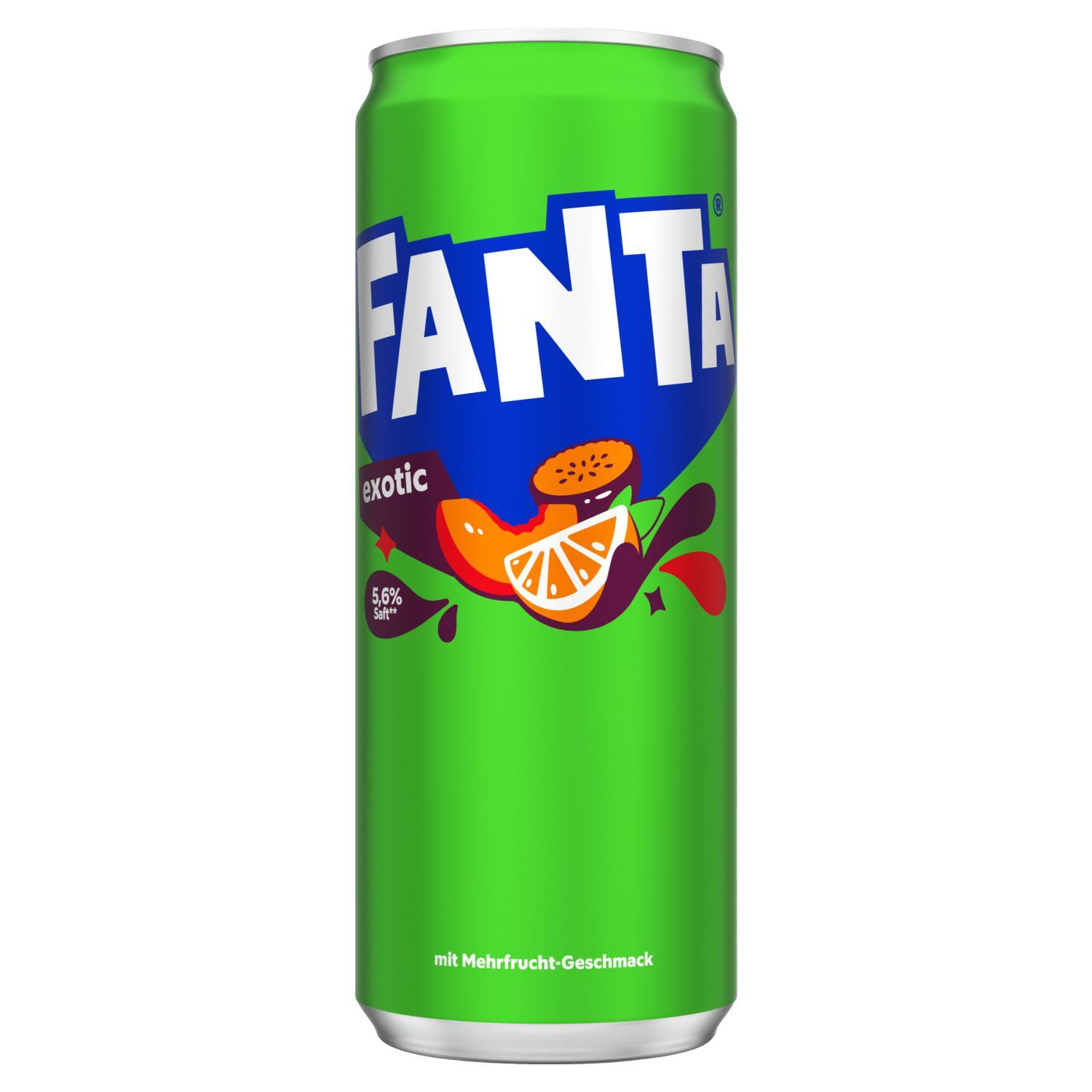 Fanta Exotic - 24 x 0,33l Dose